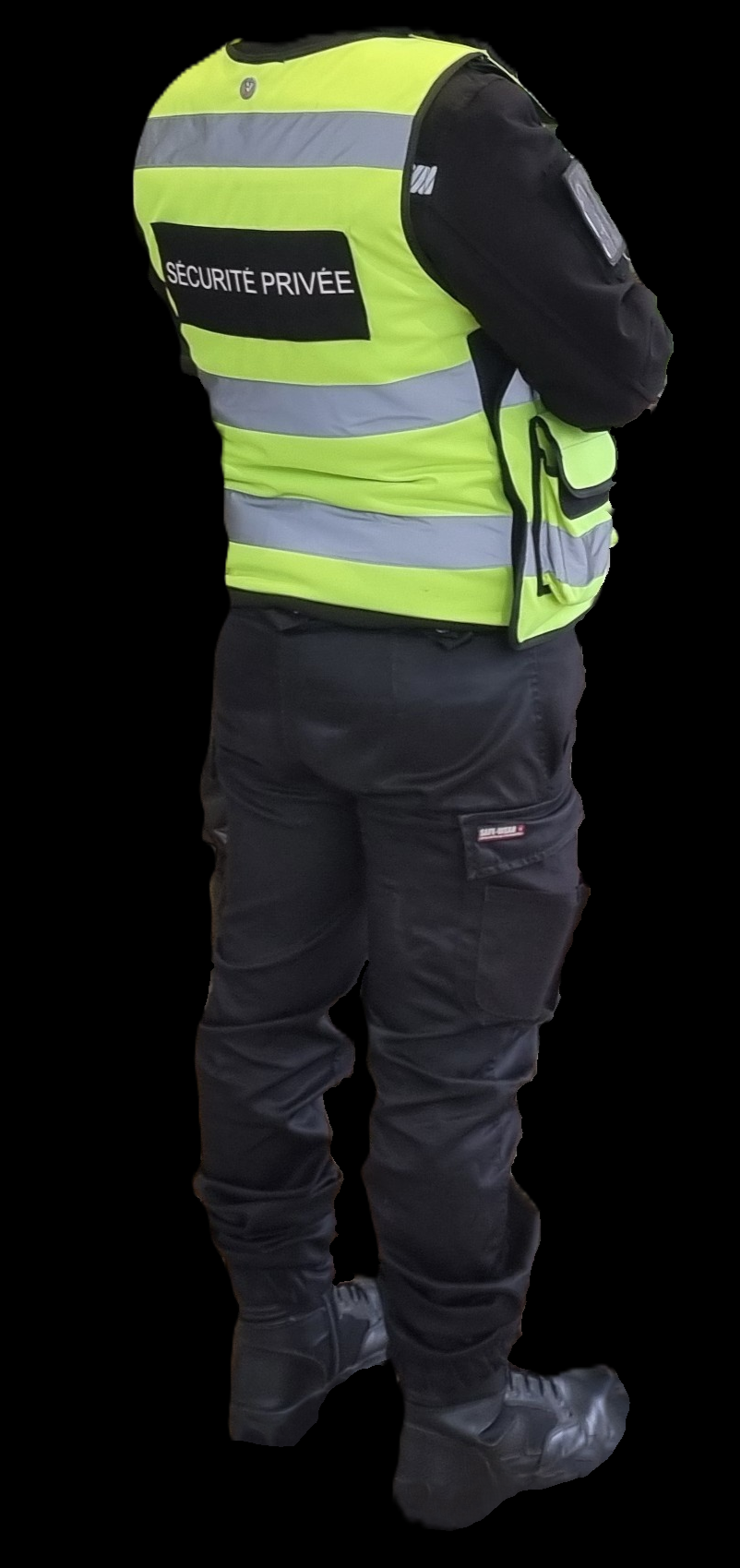 Agent en tenue S.C.P Sécurité